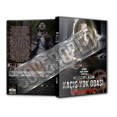 No Escape Room - 2018  Türkçe Dvd Cover Tasarımı